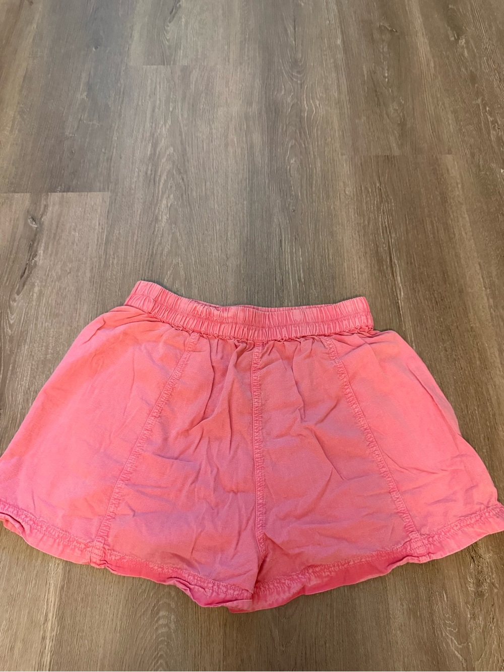 Free people pink elastic waist shorts - Picture 3 of 3